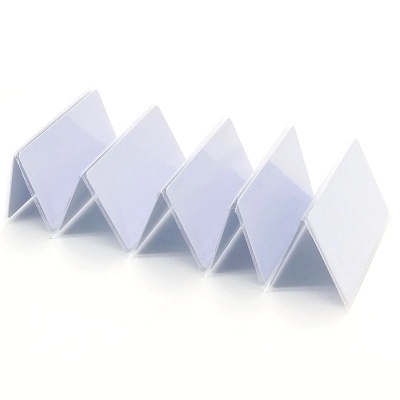 10 Tarjetas de Proximidad Reescribibles NFC RFID 13.56 Mhz MFS50 0.8mm